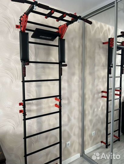 Спортивный комплекс. Стенка + турник 3в1