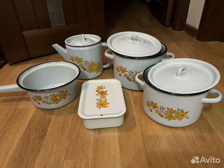 Посуда эмалированная СССР