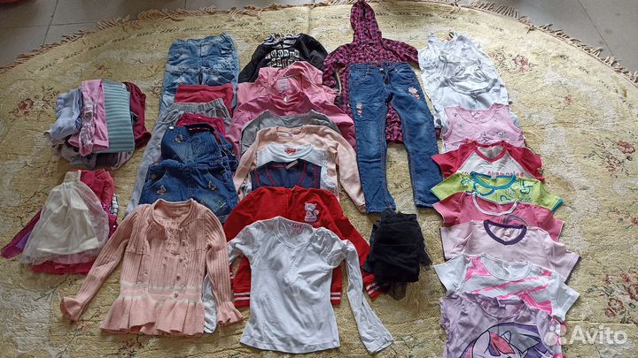 Вещи пакетом на девочку 6-8 лет