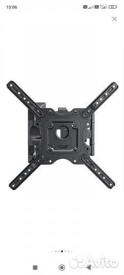Кронштейн для тв 35-55 наклонно поворотный