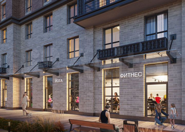 2-к. квартира, 45,7 м², 5/25 эт.