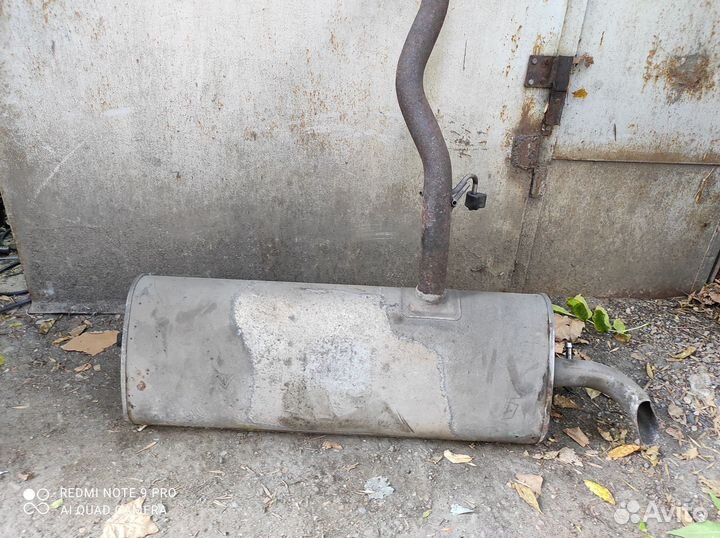 Глушитель Nissan Qashqai J10