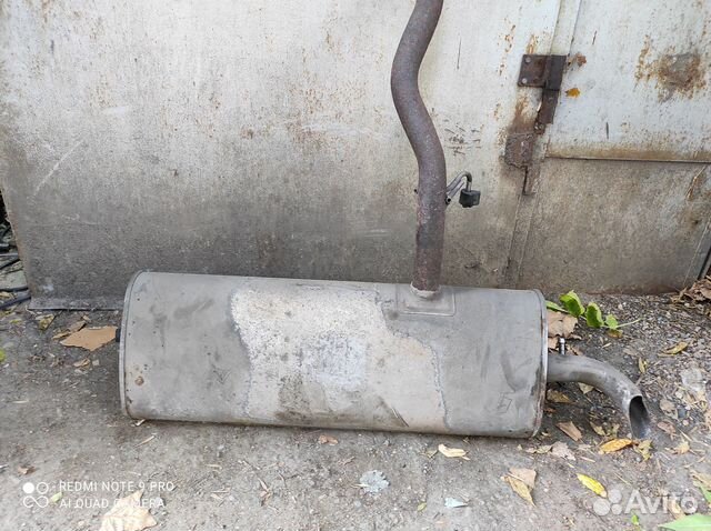 Глушитель Nissan Qashqai J10