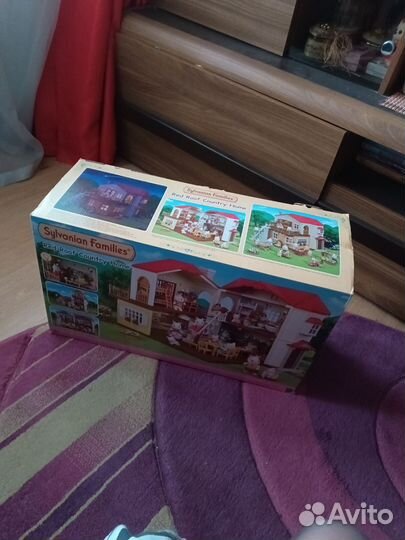 Sylvanian Families большой дом со светом