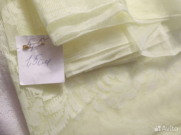 Ткань из СССР на тюль