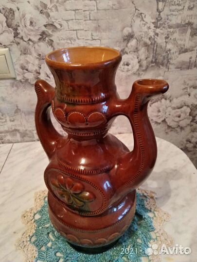 Восточный кувшин кумган времён СССР винтаж