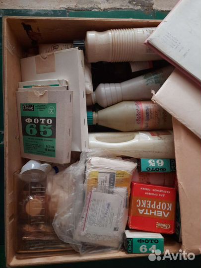 Фото бумага и реактивы