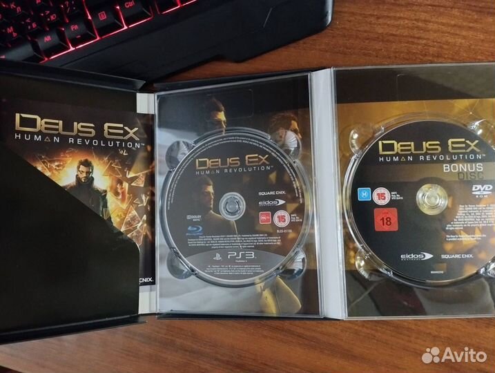 Игра Deus Ex: Augmented edition для PS3