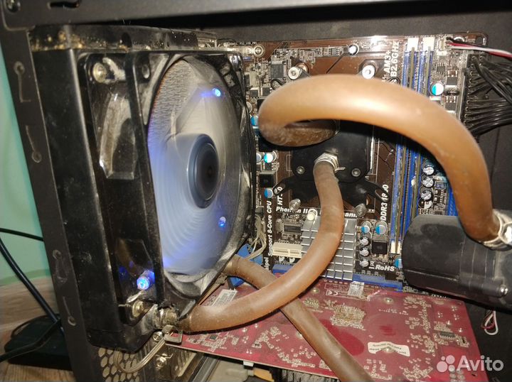 Компьютер системный блок монитор