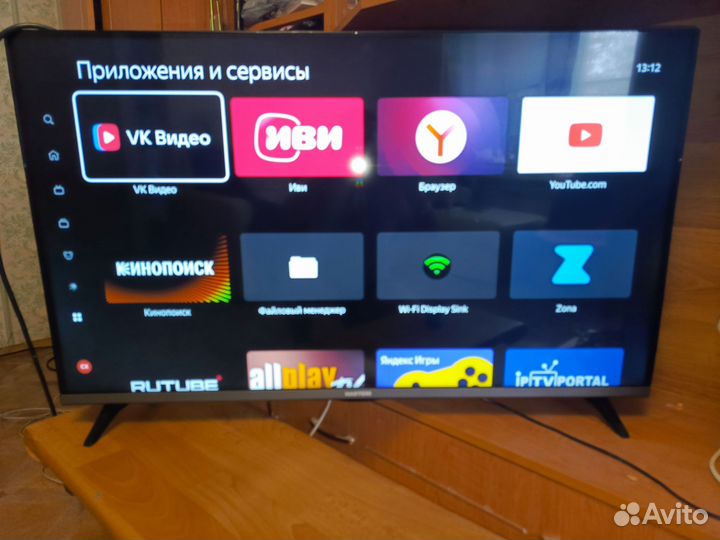 Телевизор Hartens 4K смарт тв 43дюйма