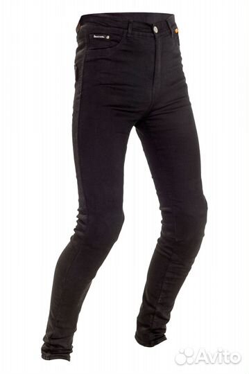 Motorradhose Richa Jegging Schwarz Kurz Черный