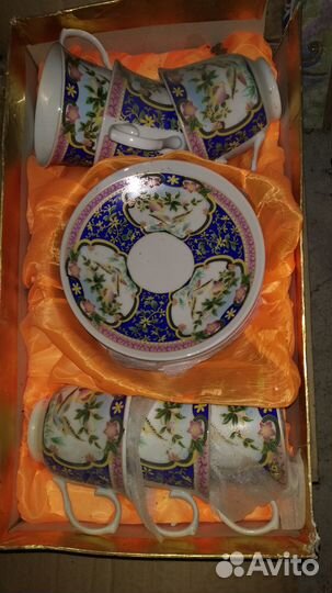 Сервиз на 6 персон (чашка+блюдце)