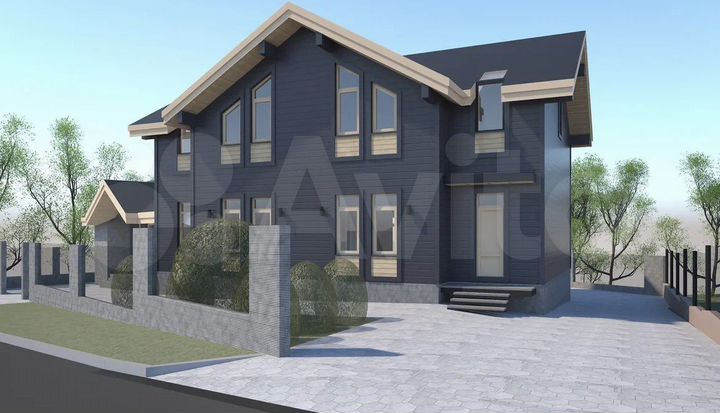 Дом 300 м² на участке 8 сот.