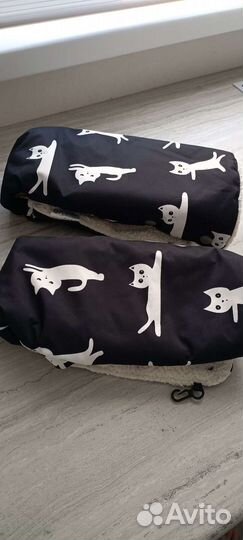 Рукавицы на коляску зимние Crockid