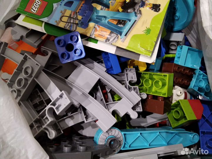 Lego duplo грузовой поезд 10875