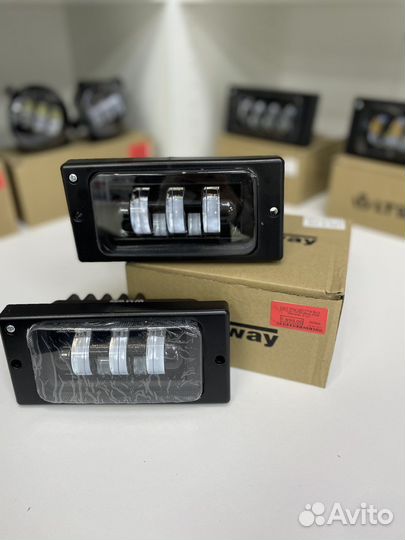 Led птф 50W 2110-2114(15) Шевроле нива 1.Камаз
