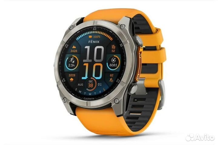 Часы garmin fenix 8 47mm amoled saphhire