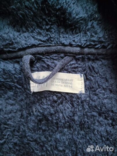Кофты H&m на мальчика 110/116