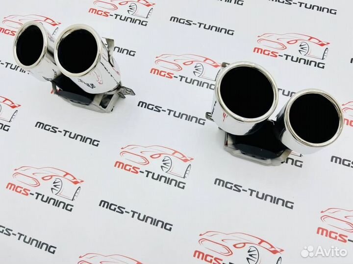 Насадки 53 AMG Chrome на Mercedes GLE-Class V167