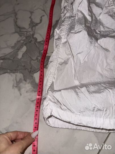 Брюки карго белые