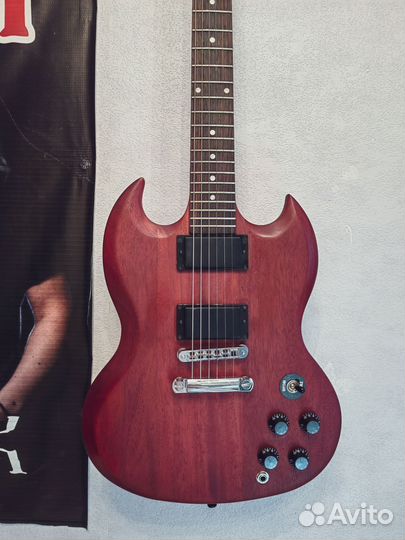 Gibson sg чехол made in USA электрогитара sgj