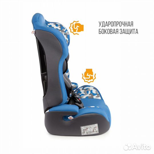 Автокресло zlatek ZL 513 print 9-36 кг камуфляж