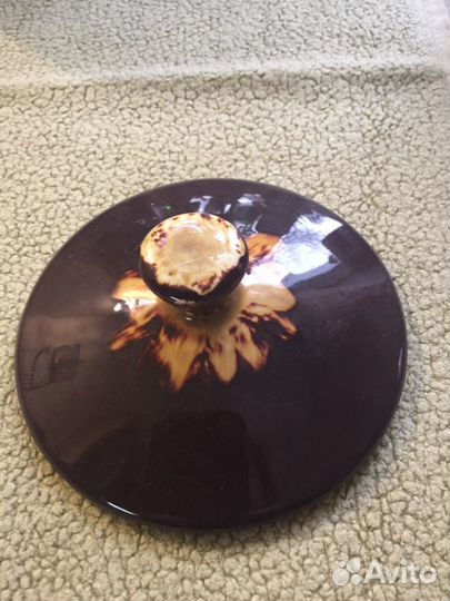 Кувшин с крышкой и стаканчик. 60 е годы(керамика)