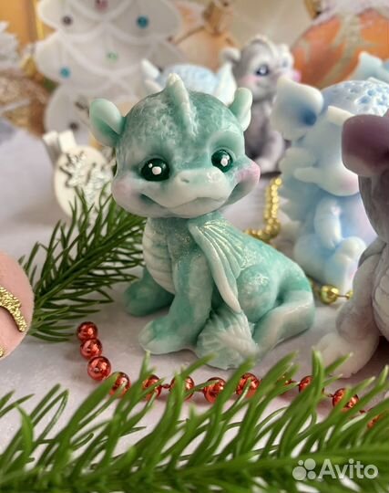 Дракон из мыла. Подарок на новый год