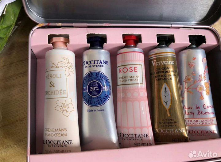 Loccitane крем для рук набор из 5 шт