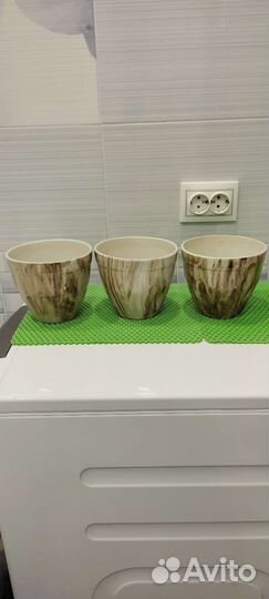 Фарфоровые горшки