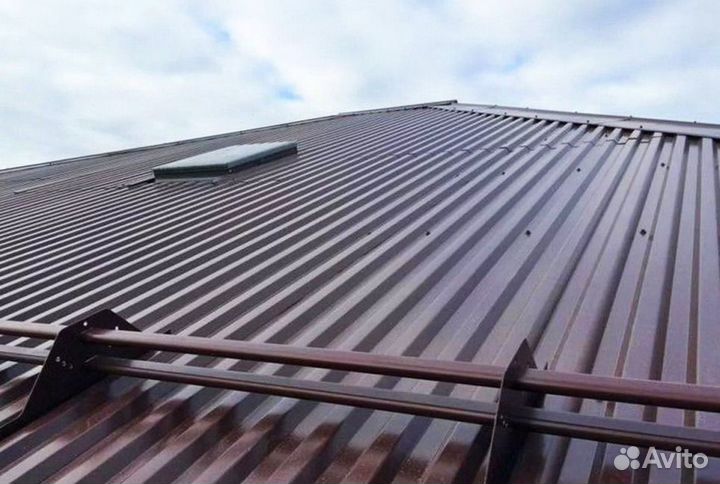 Оцинкованный профнастил С21 6х1,05м