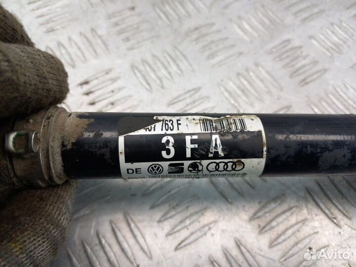 Привод передний левый Skoda Rapid 1.6 CWV 110Л.С