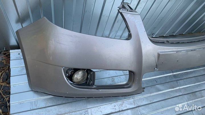 Бампер передний Skoda Fabia 5J 2009