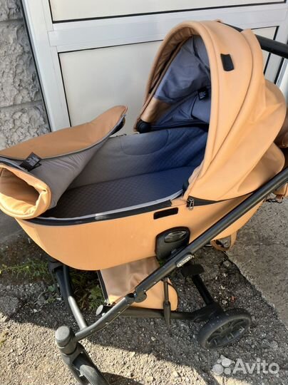 Коляска anex e-type 3 в 1 (Caramel) +Isofix