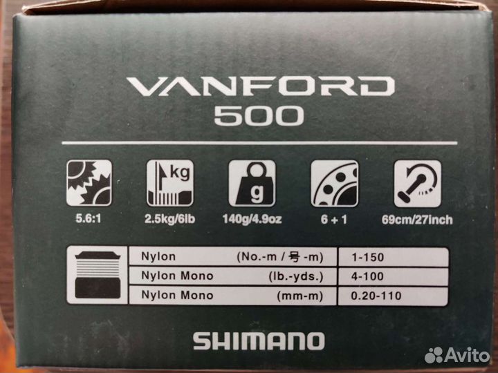 Shimano 20 Vanford 500