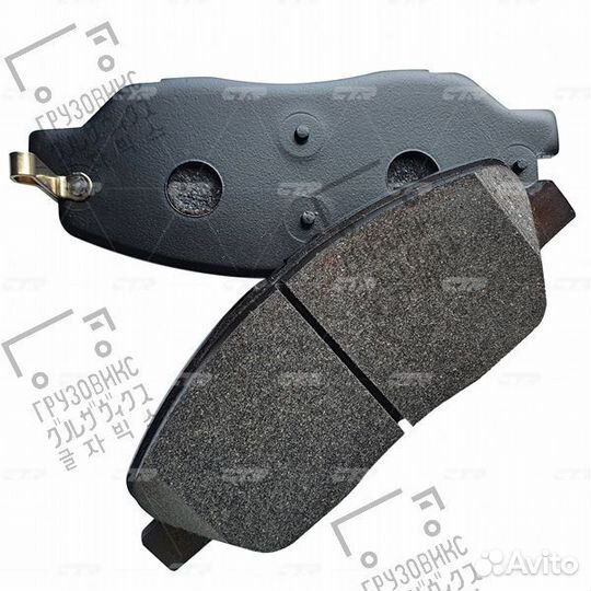 Тормозные колодки дисковые, CTR (Корея) GK0487