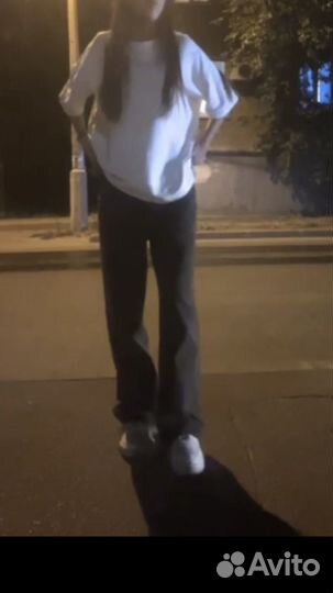 Джинсы широкие