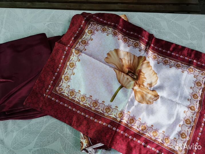 Постельное белье шелковое