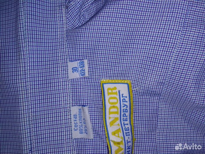 Рубашка для мальчика 122