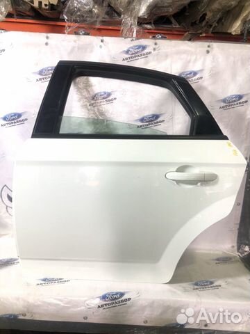 Дверь форд мондео IV Paint Frozen White