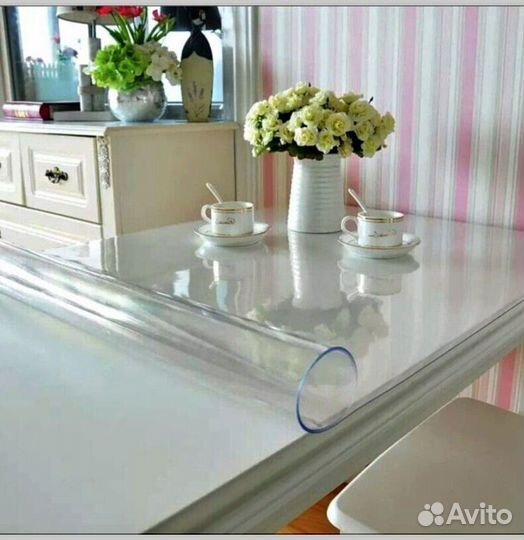 Защитная пленка пвх на комод\мягкое стекло