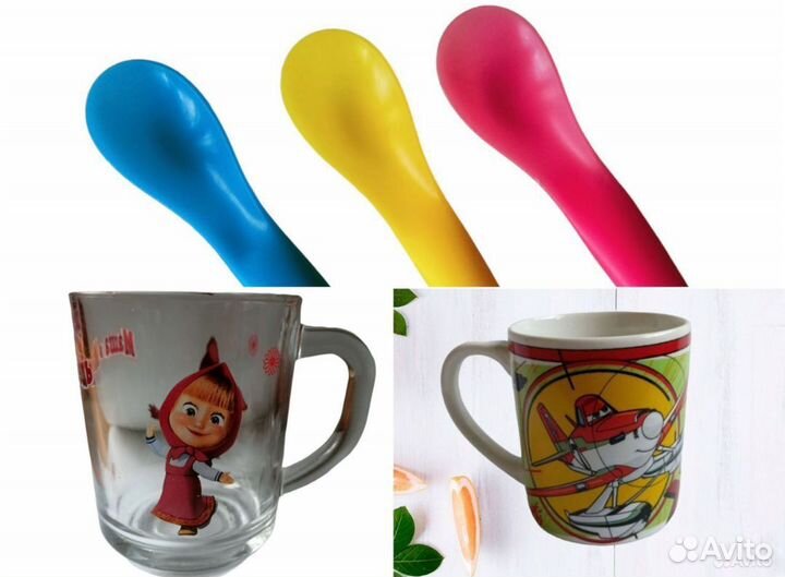 Ложки Икеа IKEA кружки для детей