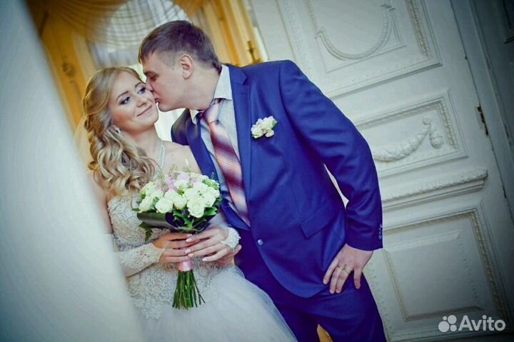 Свадебная прическа и макияж