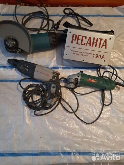 Аренда Болгарки,Перфоратора. Свар аппарат Ресанта