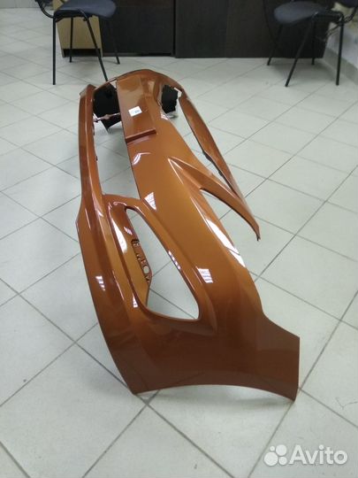 Бампер передний Hyundai Solaris 2015-17 в цвет