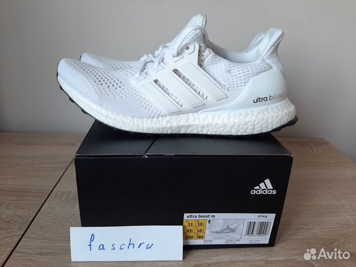 Adidas ultra boost hot sale 1.0 all white