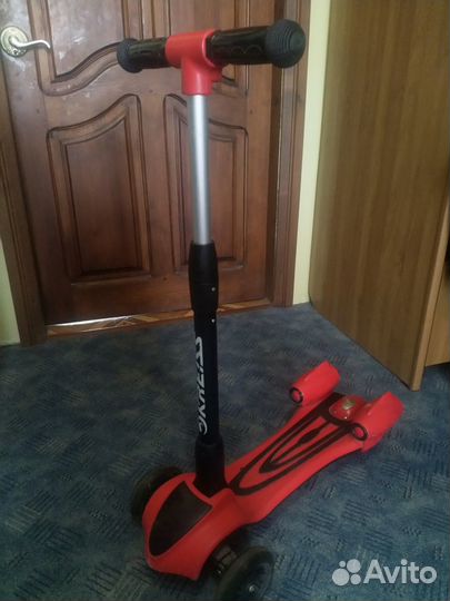 Самокат детский трехколесный бу