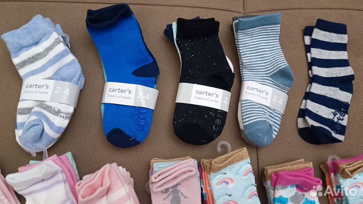 Носки Carters 3 шт. упаковка