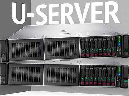 Cервер HPE DL380 G10 8S 2x6138 128G P408i-a 2x500W