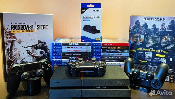 Sony PlayStation 4 FAT и Игры 440